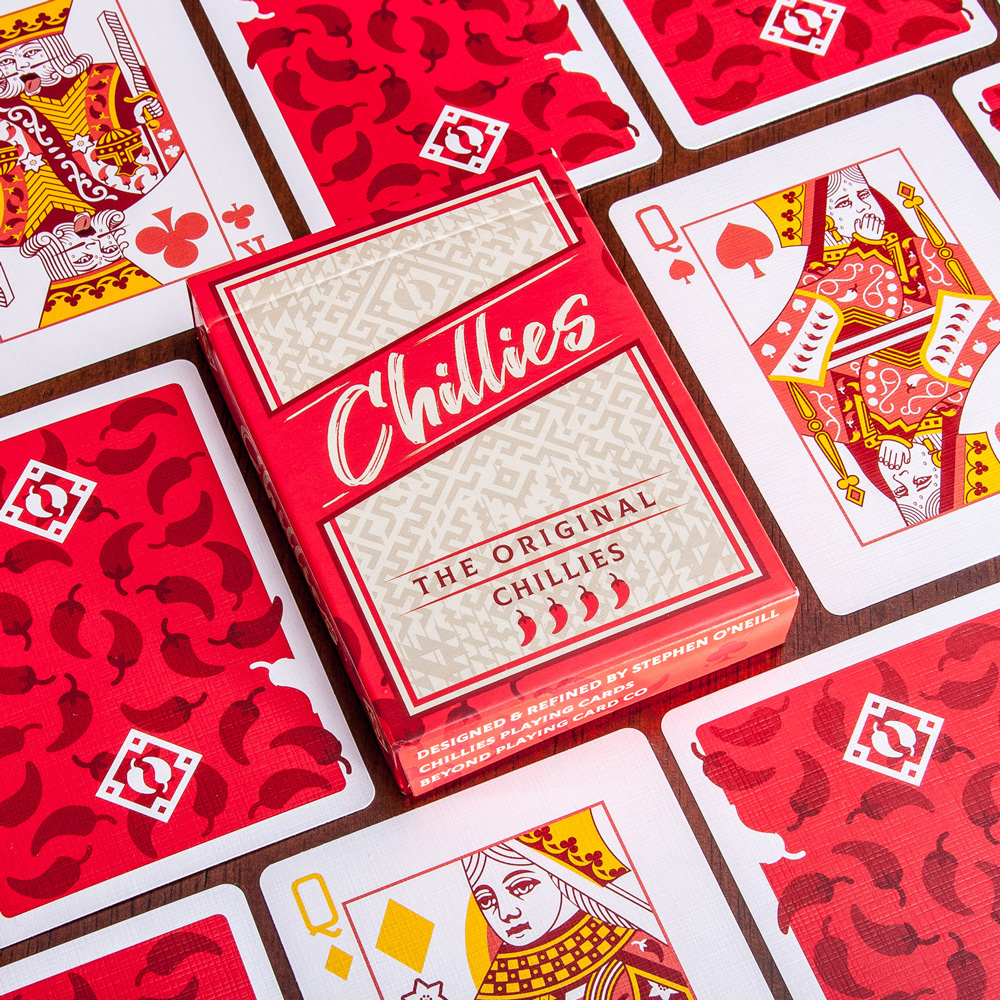Игральные карты Chillies Original Red для кардистри и магии